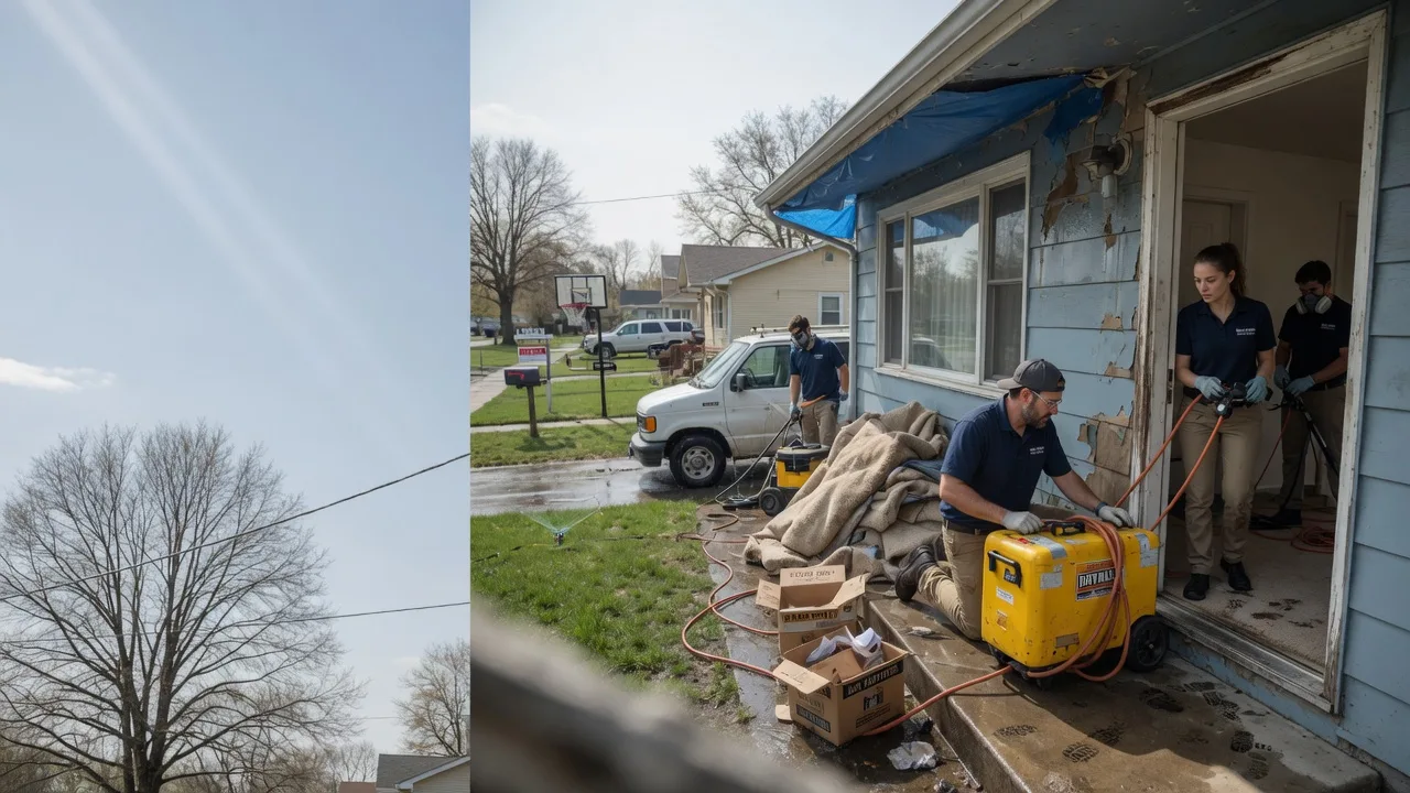 Basement Flood Cleanup in Burchard, NE near me